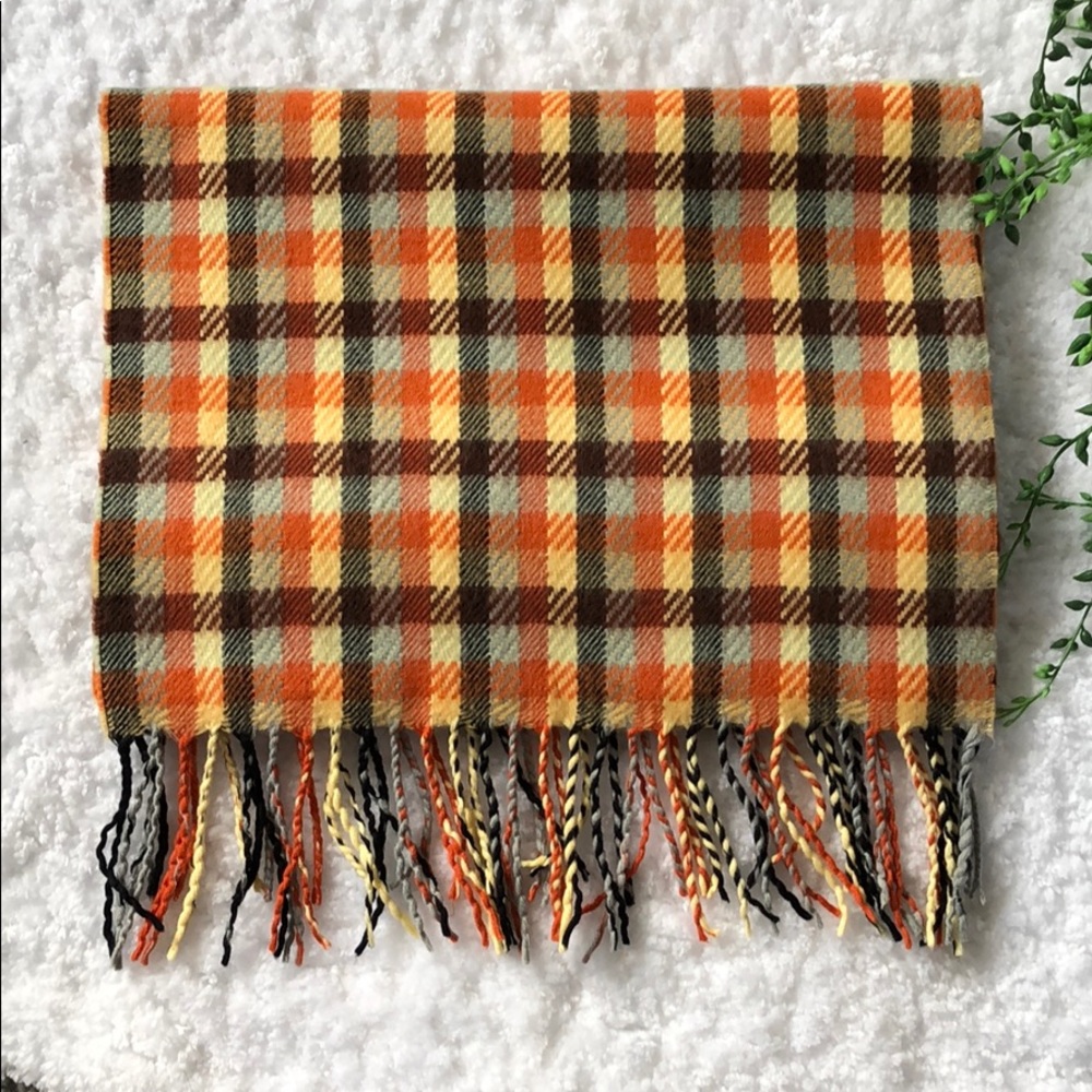 Plaid scarf